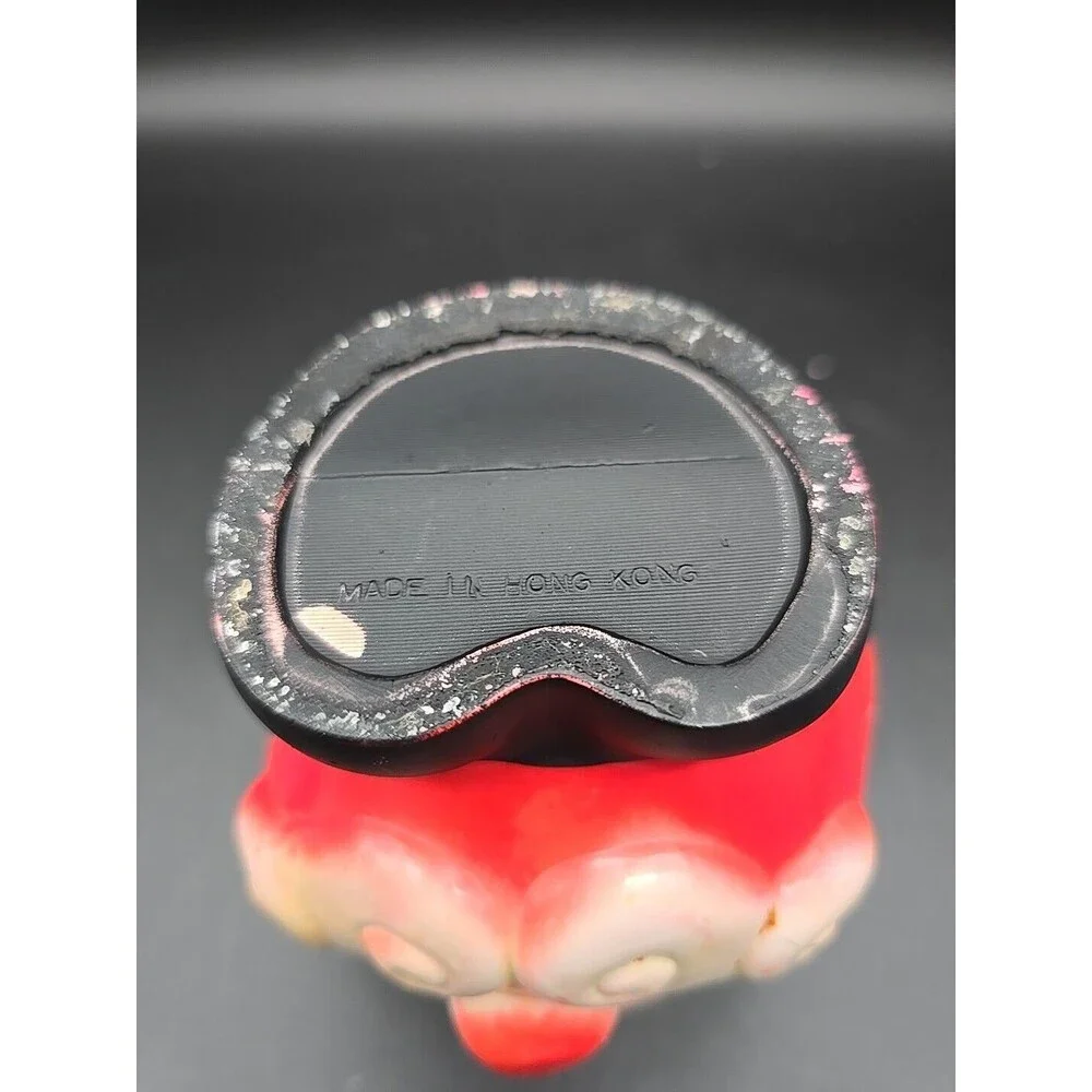 Vintage Chubby Santa Pillar Candle Holder Hong Kong